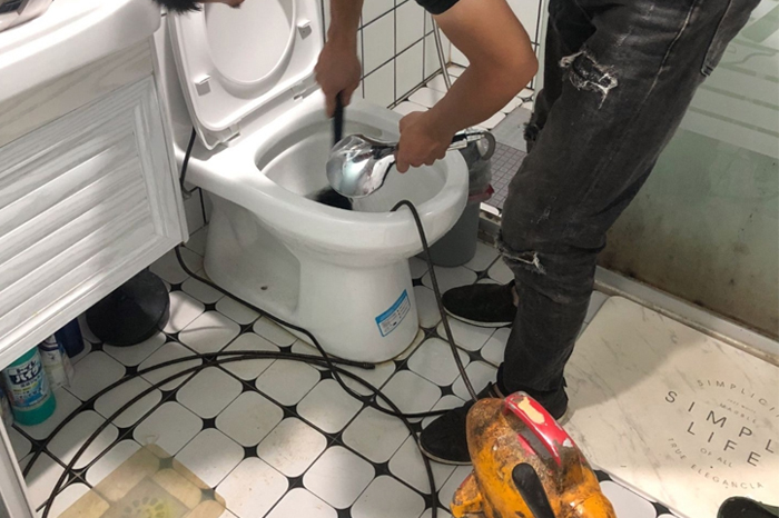 普安疏通下水道