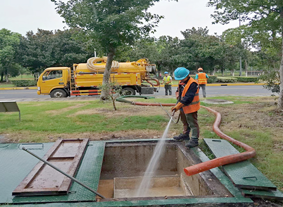 普安化油池清理